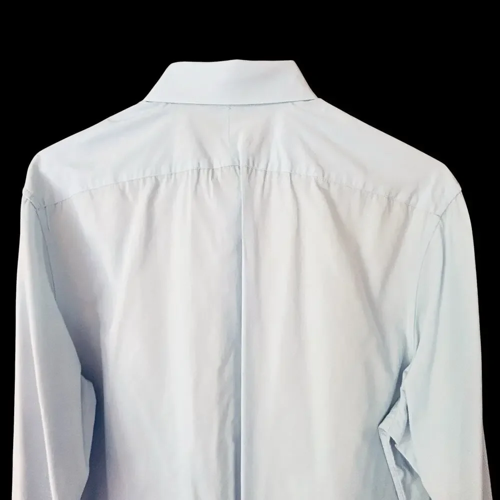 Two Banana Republic Men’s Slim Fit Long Sleeve Button Up Blue&White Shirts XL